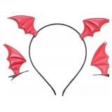 Halloween Bat Wing Headband Hair Clips