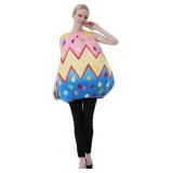 Adult Easter Egg Costume Colorful Onesie