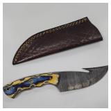 Handcrafted Damascus Steel Cleaver Knife