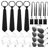 20 Pcs Halloween Agent Accessory Kit Secret