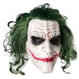 Mltao Latex Mask Costume Cosplay Man Smile Mask wi