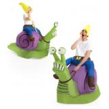 Halloween Inflatable Gnome Snail Costume,