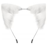 Cat Fox Faux Fur Ears Headband Cute Hallow