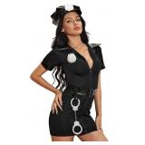 Lingerie for Women Police Uniform Set Cop Costume