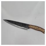 Handcrafted Damascus Steel Bowie Hunting Knife