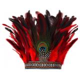 Peacock Feather Headband Headpiece Fascinat
