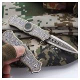 Folding Knife, Camping, Rotatable Tactical