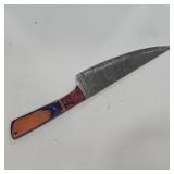 Handcrafted Damascus Steel Chef
