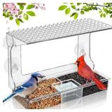 Window Bird Feeder for Viewing with Suction