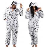 Adult Large Halloween Dalmatian Dragon Cow Costume
