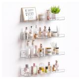 4 Pcs 18' Acrylic Shelves for Wall Storage