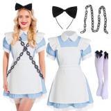Medium 5 Pcs Halloween Rock Band in Chains Costume