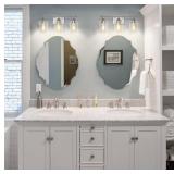 $62 3-Light Vanity Light Brushed Nickel Vanity Lig