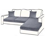 Sectional Couch Covers for 3-Piece Seat Cush