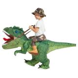 Inflatable Dinosaur Costume for Kids,Blow