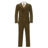 $86 Large Men Mr Fox Costume Blazer Suit Jacket Pa