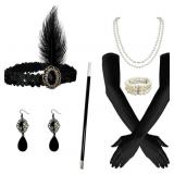 1920s Flapper Headpiece Roaring 20s Headband Fasci