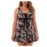 Women's Plus Size Swimdress One-Piece Bathing Suit