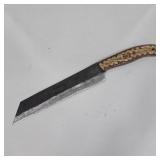 Handcrafted Damascus Steel Tanto-Style Chef
