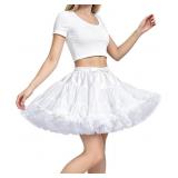 Small Skirt for Women Under Dress 3-Layered Tulle