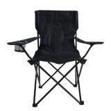 Style Selections Polyester Black Folding Camping (