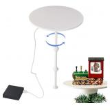 Electric Rotating Christmas Tree Topper Holder 7.8