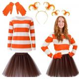 Halloween Orange Costume Sets Orange Emotio