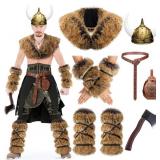 Halloween Men Medieval Viking Costume