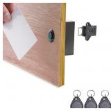 Electronic Cabinet Lock Hidden DIY for Wooden Cabi