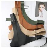 Women's One Shoulder Harness Belt PU Leather Body
