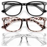 Blue Light Glasses for Women - 3 Pack