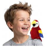 Pirate Parrot Shoulder Plush Toy Magnetic Wearable