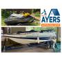 Hurricane Sundeck Boat & 2 SeaDoo Jet Skis