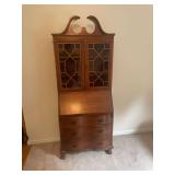 Wooden secretary desk