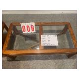 Coffee table and 2 end tables