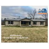 Sessions Court Ordered the Estate of Ethel Walker- 3 BR Modular Home with 4.9 acres in 2 tracts