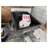 Small yard trailer and sprayer