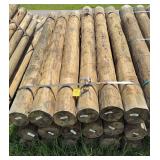 8x8 Treated Tapered Fence Post