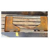 Wolverine Ecotric 3/8” Quick Tach Cut Out Mount Plate