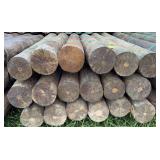 8x8 Treated Tapered Fence Post