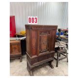 Solid wood antique cabinet
