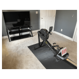 Rowing machine and TV