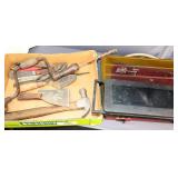 LOT WITH VINTAGE TOOLS