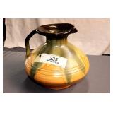 PIQUERES GLAZED RED CLAY PITCHER