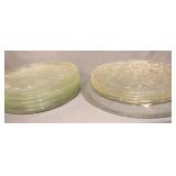 LOT OF VINTAGE GLASSWARE