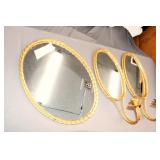 DECORATIVE WALL MIRROR SET