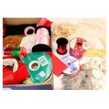 COLLECTION OF RIBBONS AND TRIM