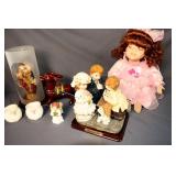 LOT WITH RETRO DONKEY CONDIMENT CART