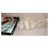 3 PC VINTAGE GLASSWARE