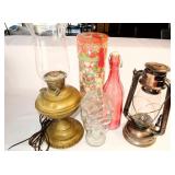 BOTTLES AND LAMPS
